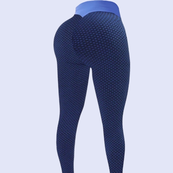 2 Womens Scrunch Booty Leggings Casual or Active Wear Ladies Sexy Pants - Picture 2 of 4